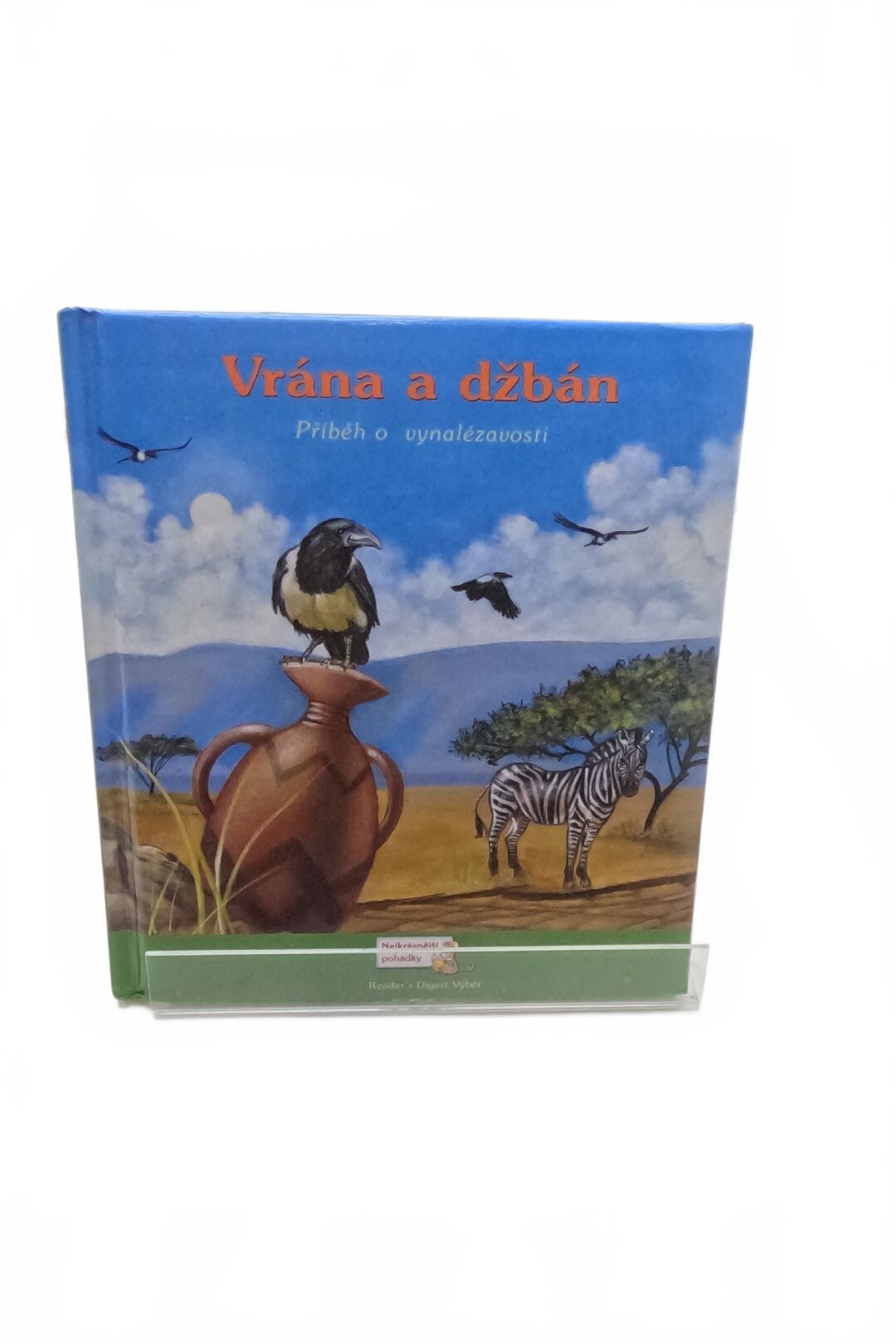 Vrána a džbán: příběh o vynalézavosti