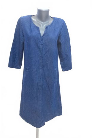 Dámské šaty Blancheporte, barva denim, velikost 38
