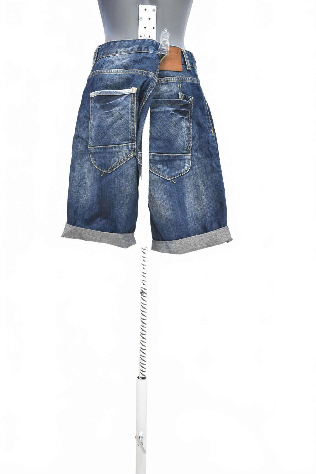 Pánské kraťasy Bershka, barva denim, velikost 42