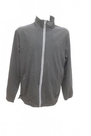 Pánská mikina Epister bez potisku, barva černá, velikost 3XL