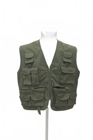 Pánská vesta Genesis, barva khaki, velikost S