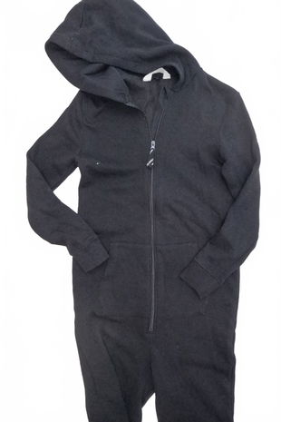 Dívčí overal H&M, barva černá, velikost 146