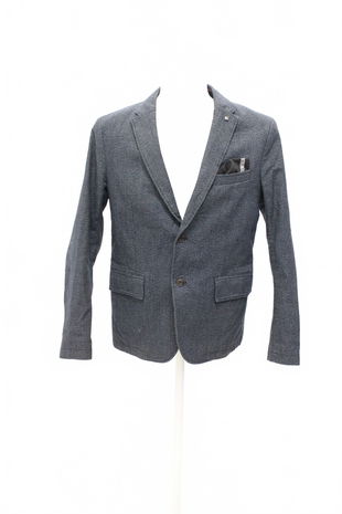 Pánské sako Hugo Boss, barva modrá, velikost 48