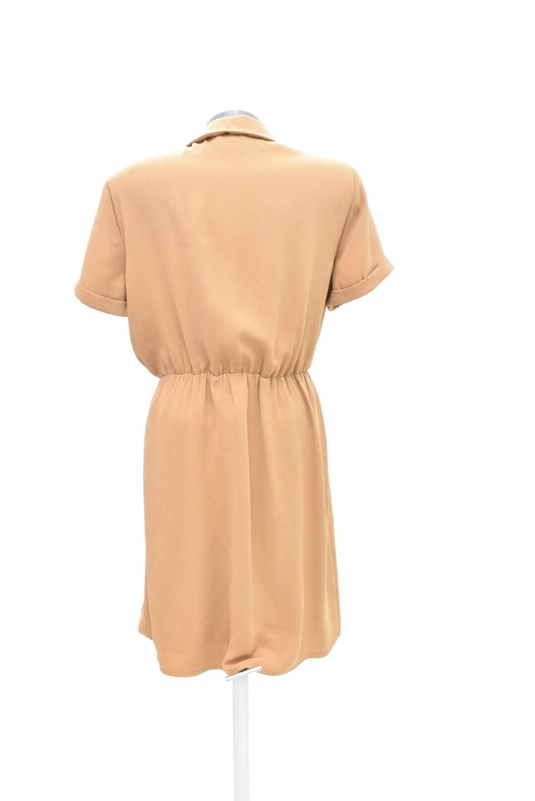 Dámské šaty Nine West, barva hnědá, velikost M