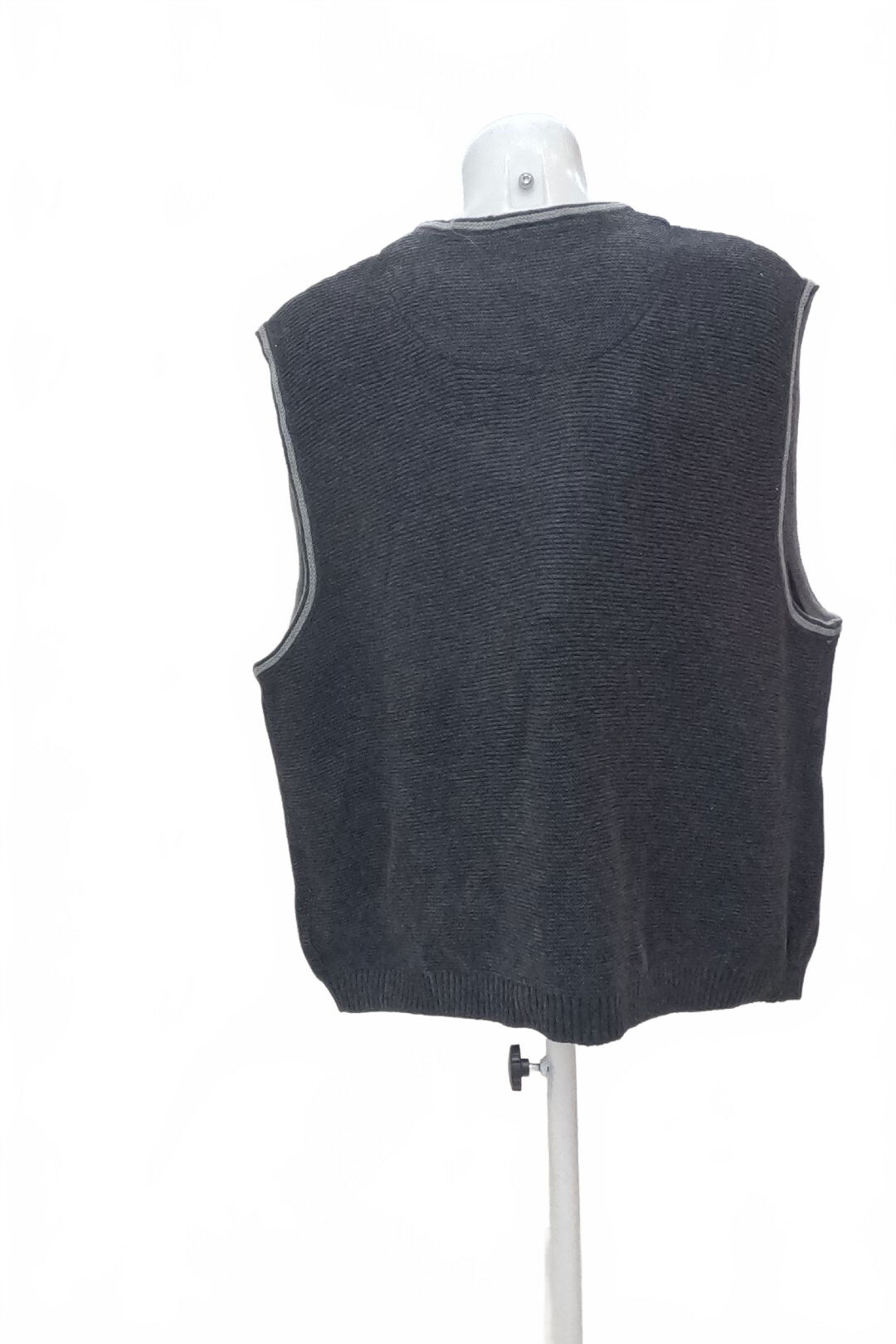 Pánská vesta Bpc Bonprix Collection, barva šedá, velikost 68