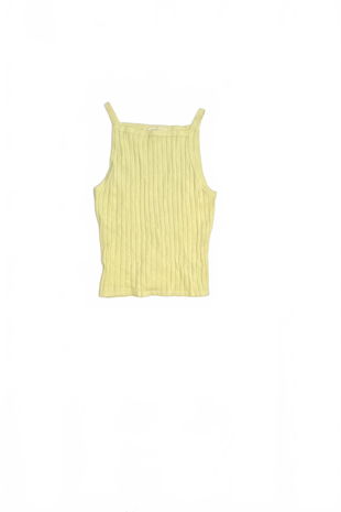 Dívčí top H&M, barva žlutá, velikost 146