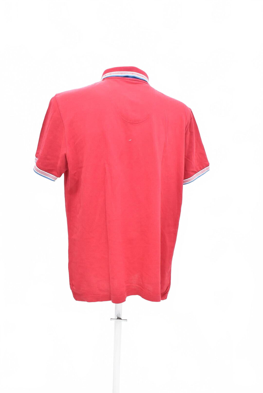 Pánské tričko Hugo Boss bez potisku, barva červená, velikost 2XL