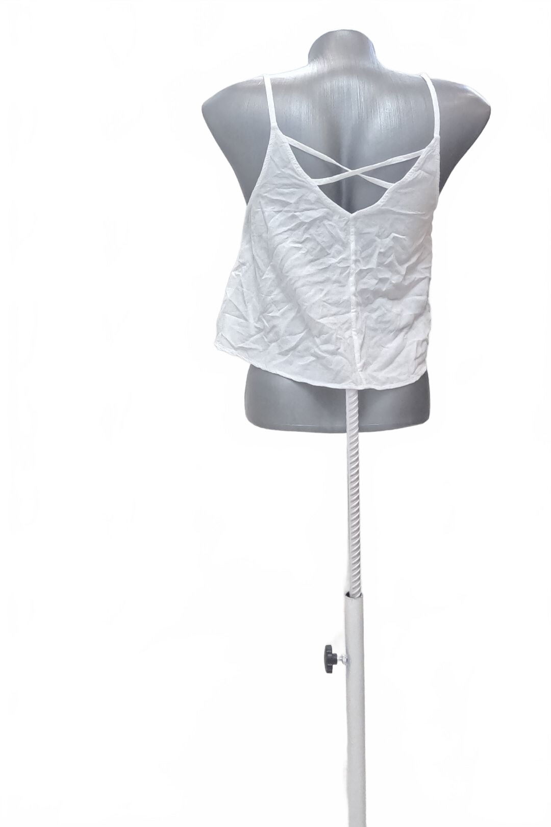 Dámský top Bershka, barva bílá, velikost S
