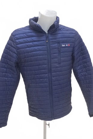 Pánská bunda Reebok, barva modrá, velikost M