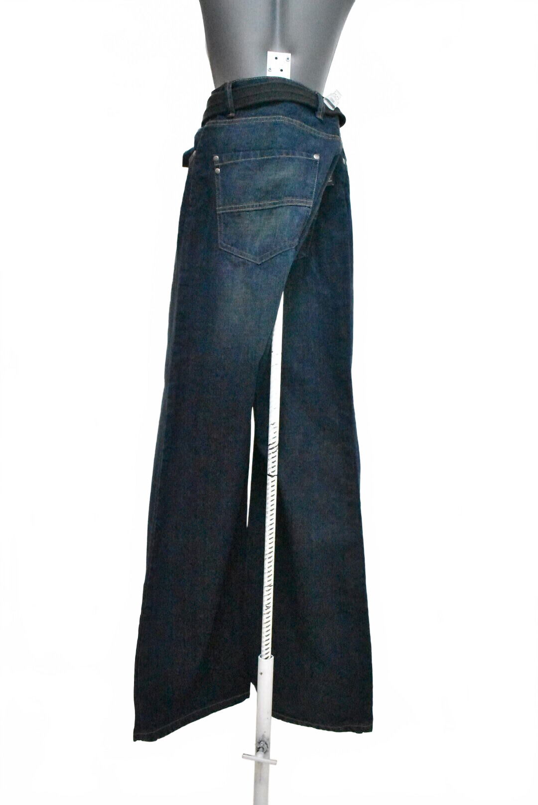 Pánské kalhoty George, barva denim, velikost 2XL
