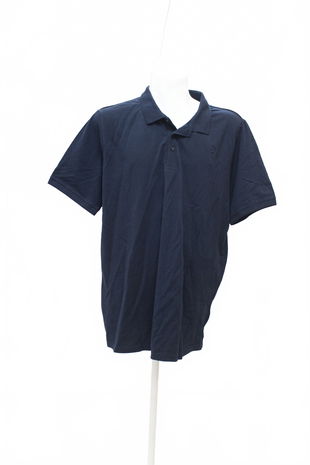 Pánské tričko Livergy bez potisku, barva modrá, velikost 2XL