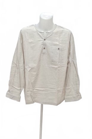 Pánská košile Genesis, barva béžová, velikost 2XL
