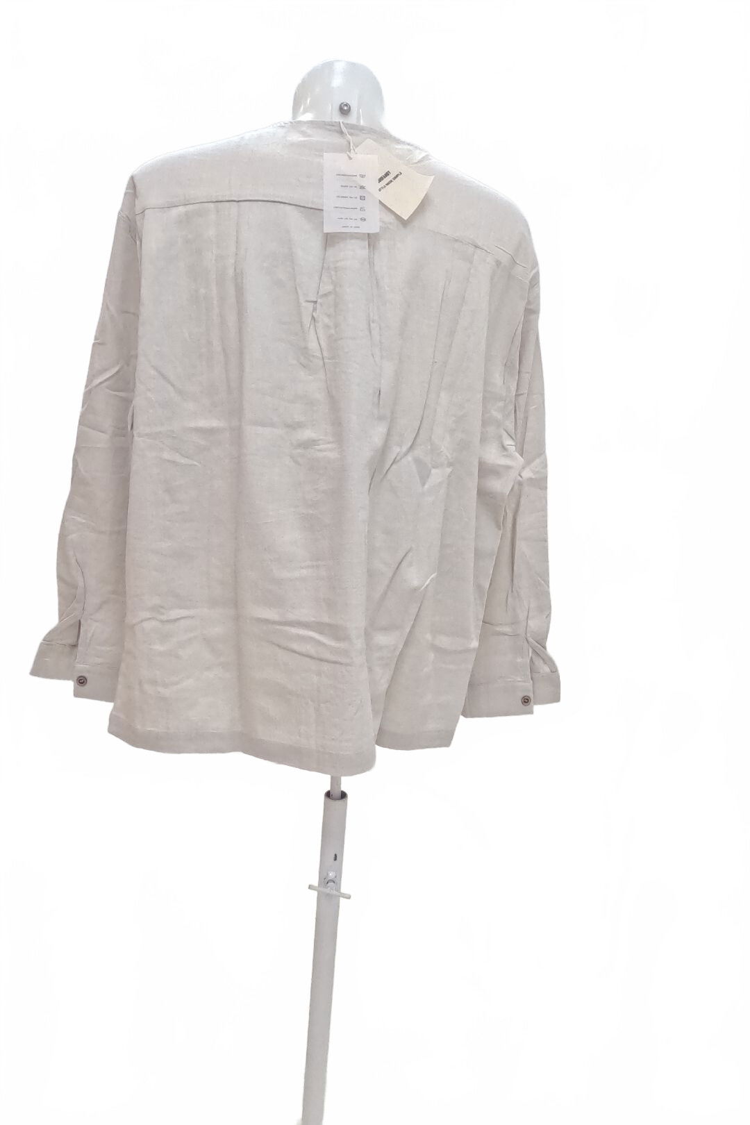 Pánská košile Genesis, barva béžová, velikost 2XL