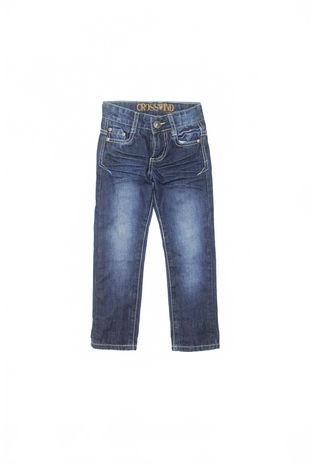 Chlapčenské nohavice Dopo Dopo, farba denim, veľkosť 104