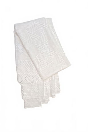 Záclona, farba biela