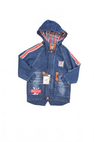 Chlapčenská bunda Genesis, farba denim, veľkosť 122