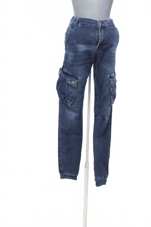 Chlapčenské nohavice Genesis, farba denim, veľkosť 176