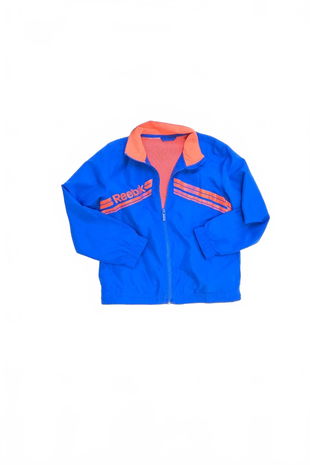 Chlapčenská bunda Reebok, farba modrá, veľkosť 122