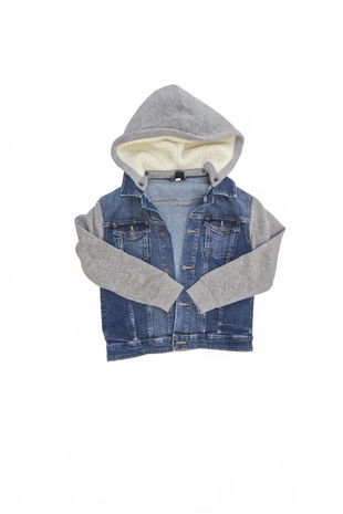 Chlapčenská bunda H&M, farba viacfarebná, veľkosť 134