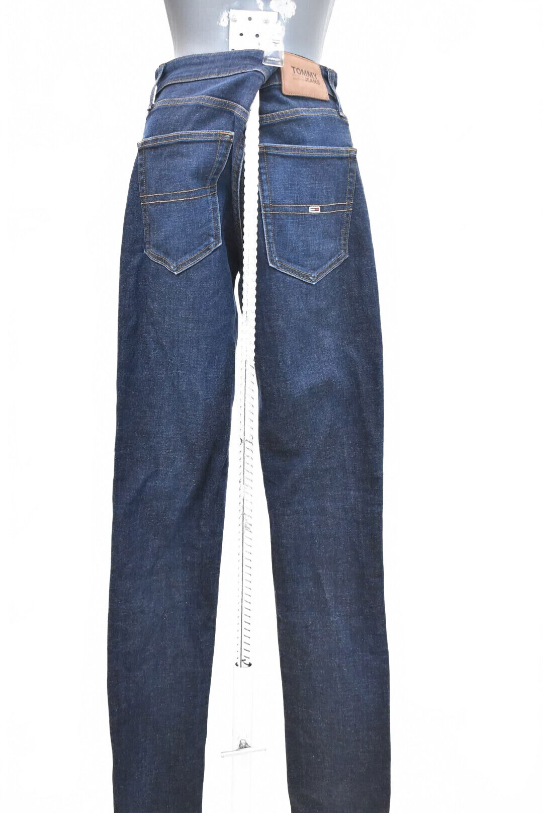 Pánske nohavice Tommy Jeans, farba denim, veľkosť S