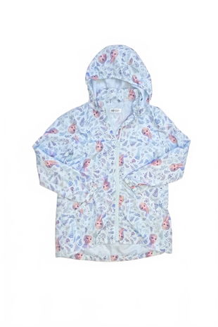 Dievčenská bunda H&M, farba vzorovaná, veľkosť 140
