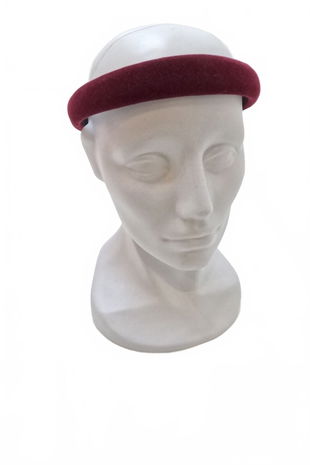 Dámský módní doplňek, barva bordó