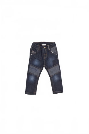 Chlapecké kalhoty Ergee, barva denim, velikost 86