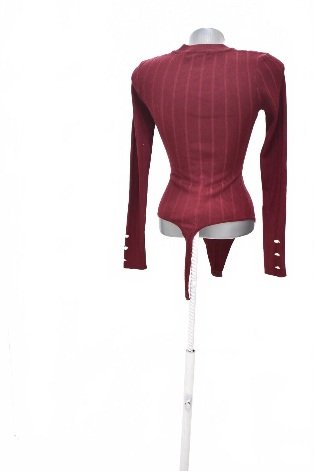 Dámské body Missguided, barva bordó, velikost 36