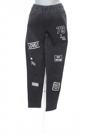 Dívčí kalhoty Calzedonia, barva černá, velikost 158