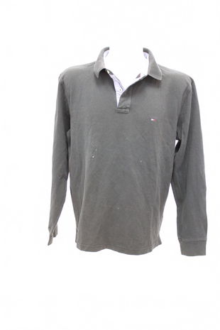 Pánske tričko Tommy Hilfiger bez potlače, farba modrá, veľkosť XL