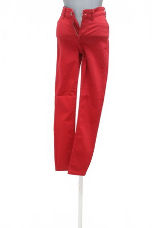 Dámské kalhoty Calzedonia, barva červená, velikost XS