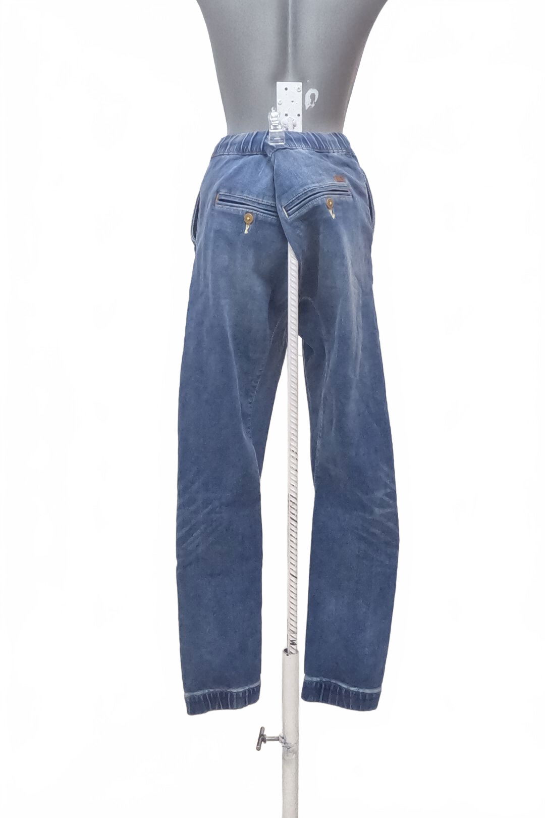 Pánské kalhoty Quiksilver, barva denim, velikost S