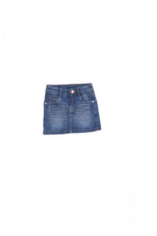 Dívčí sukně Dopo Dopo, barva denim, velikost 5-6 r