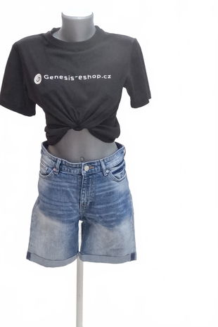 Dámské kraťasy L.o.g.g., barva denim, velikost 36