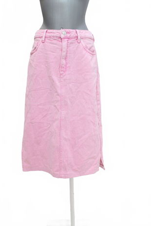 Dámská sukně Stradivarius, barva růžová, velikost 38