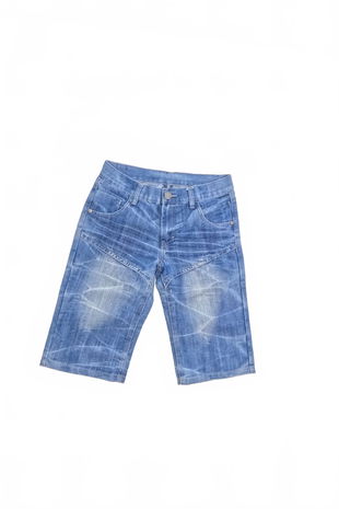 Chlapecké kraťasy Y.f.k, barva denim, velikost 152