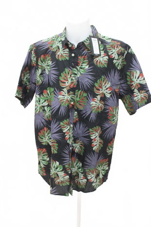 Pánská košile s krátkým rukávem Only & Sons, barva vzorovaná, velikost 2XL