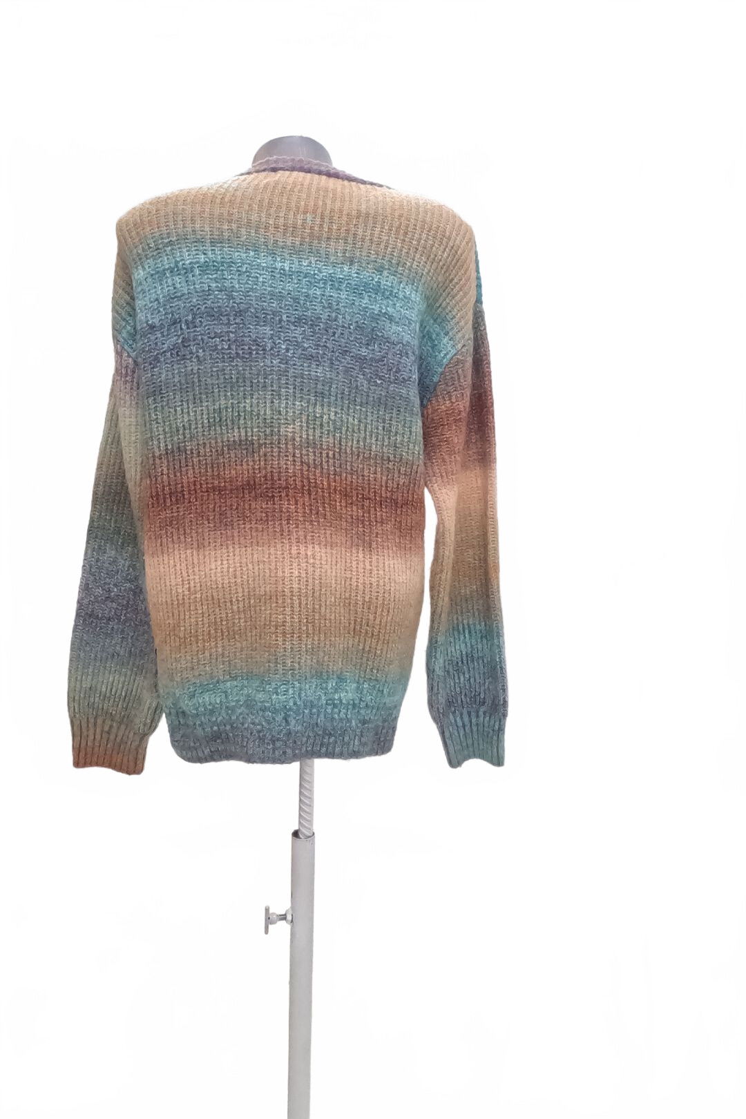 Dívčí mikina H&M bez potisku, barva vícebarevná, velikost 158