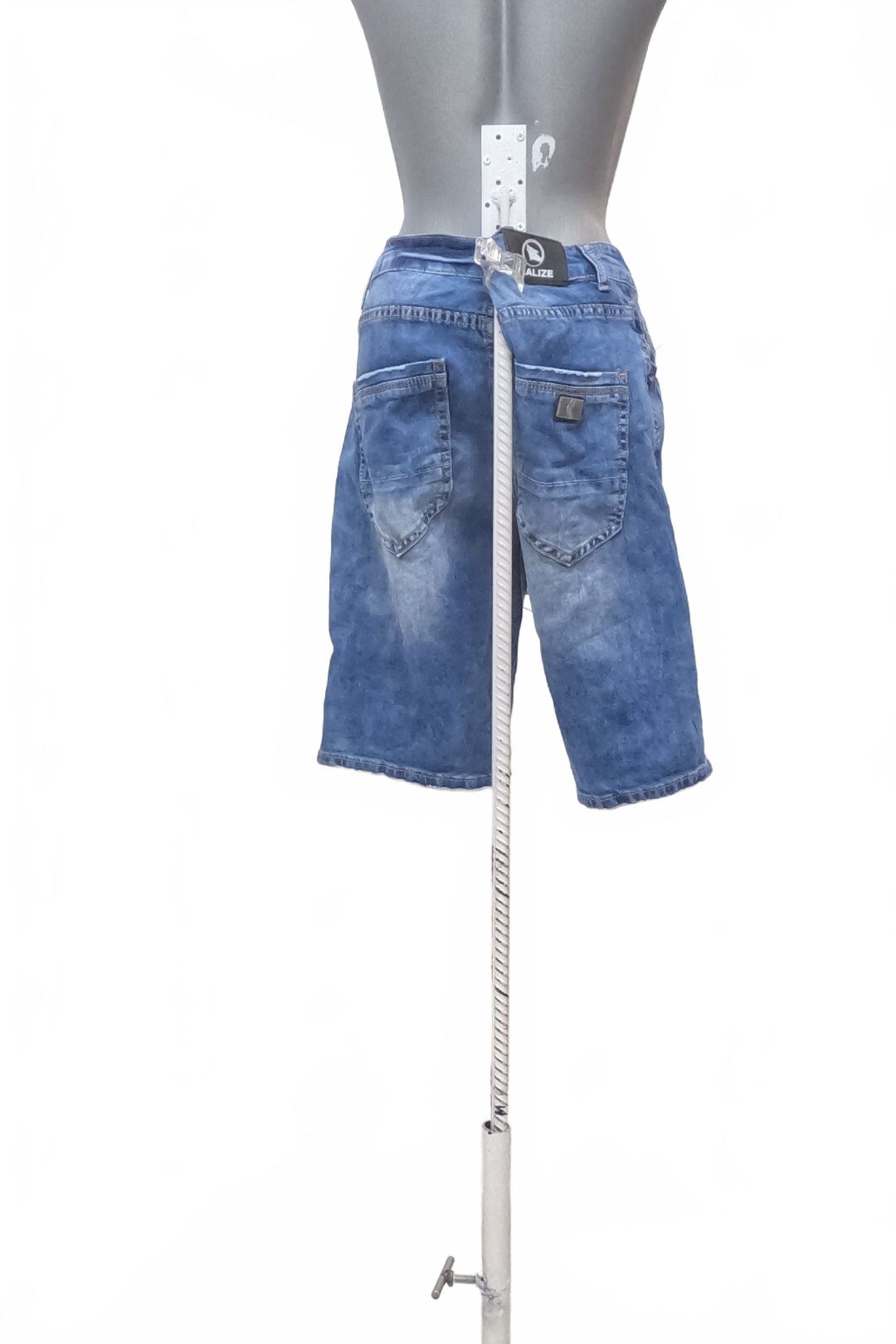 Pánské kraťasy Genesis, barva denim, velikost S