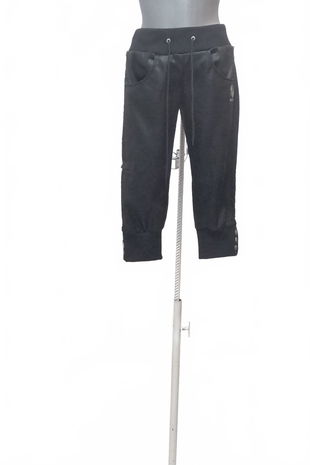 Dámské tříčtvrťáky Uncle Sam/Uncs, barva černá, velikost XS