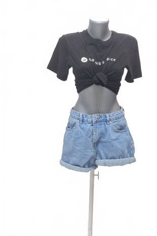Dámské kraťasy Sinsay, barva denim, velikost 38