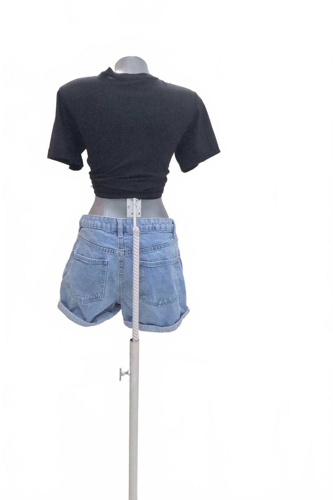 Dámské kraťasy Sinsay, barva denim, velikost 38
