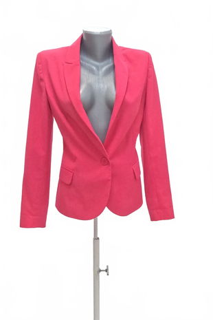 Dámské sako Stradivarius, barva růžová, velikost S
