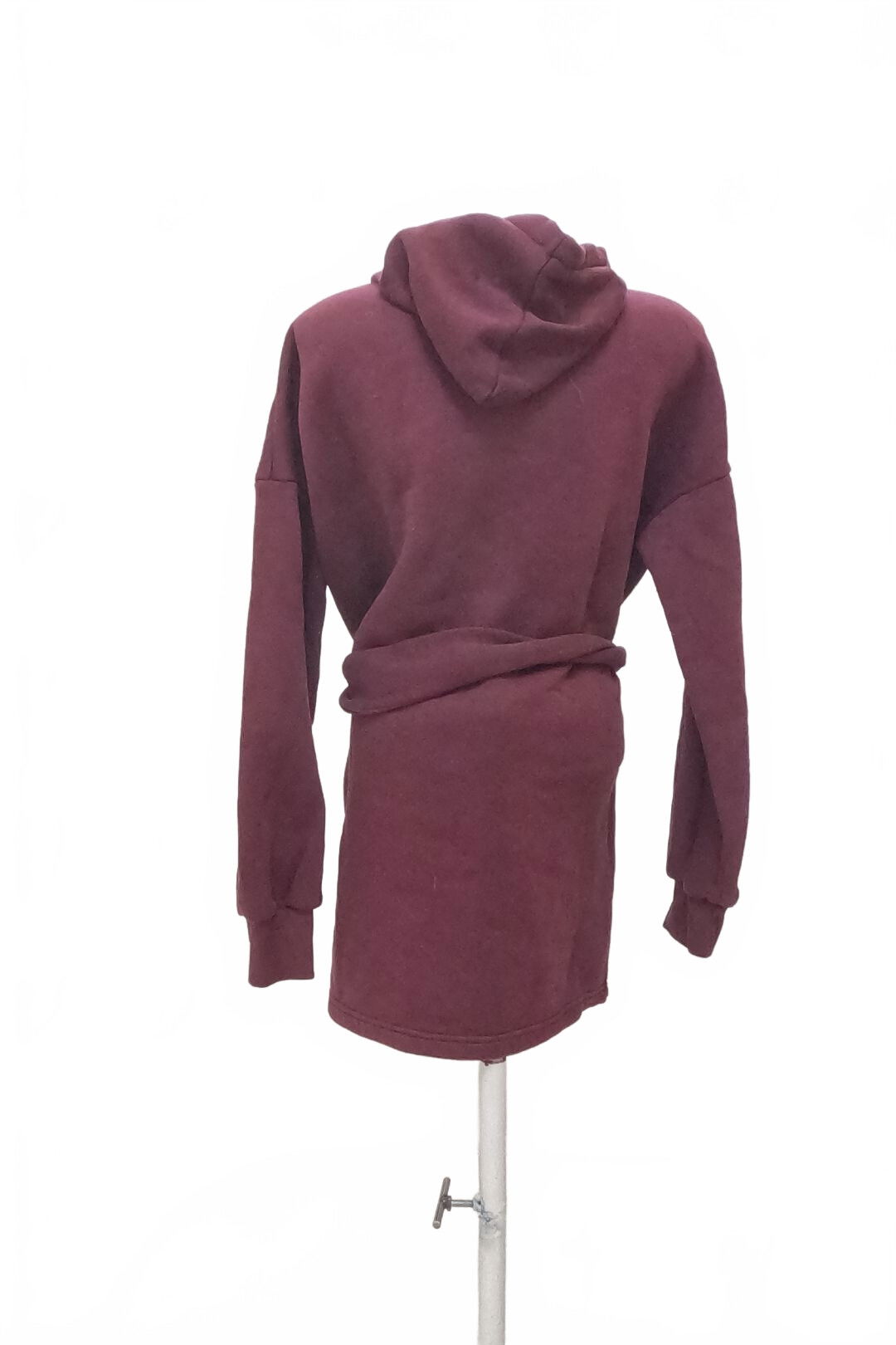 Dámská mikina Missguided bez potisku, barva bordó, velikost 38