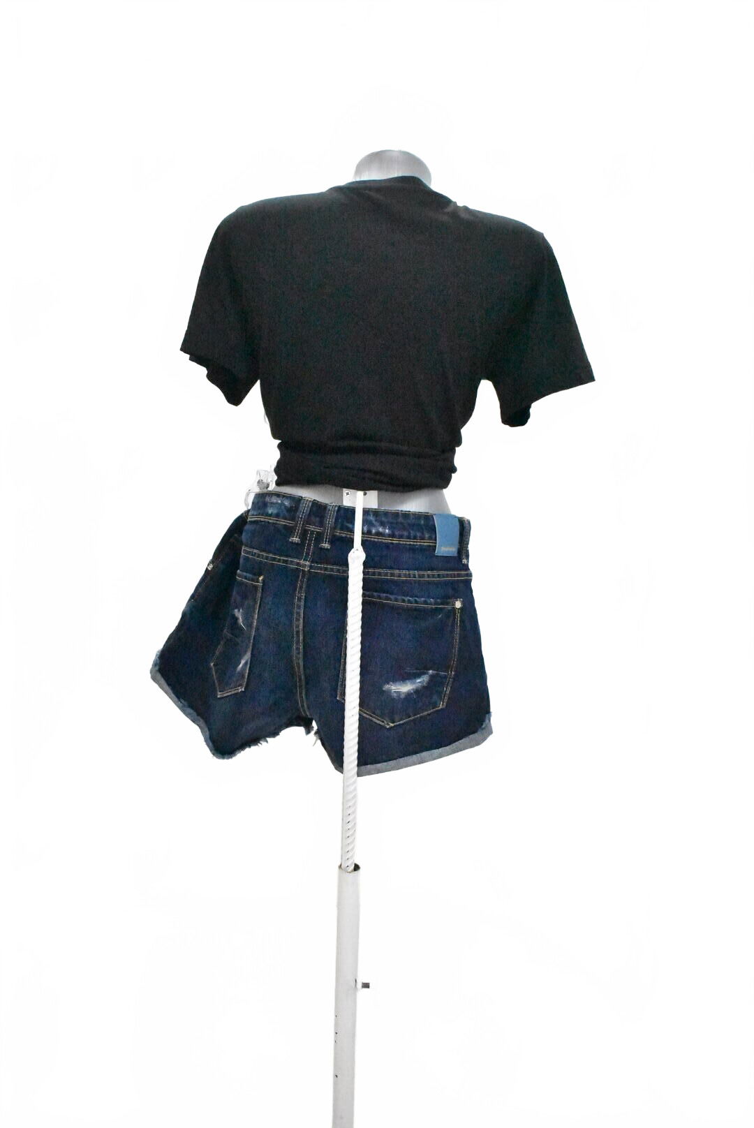 Dámské kraťasy Stradivarius, barva denim, velikost 40