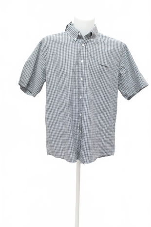 Pánská košile s krátkým rukávem Pierre Cardin, barva vzorovaná, velikost 2XL