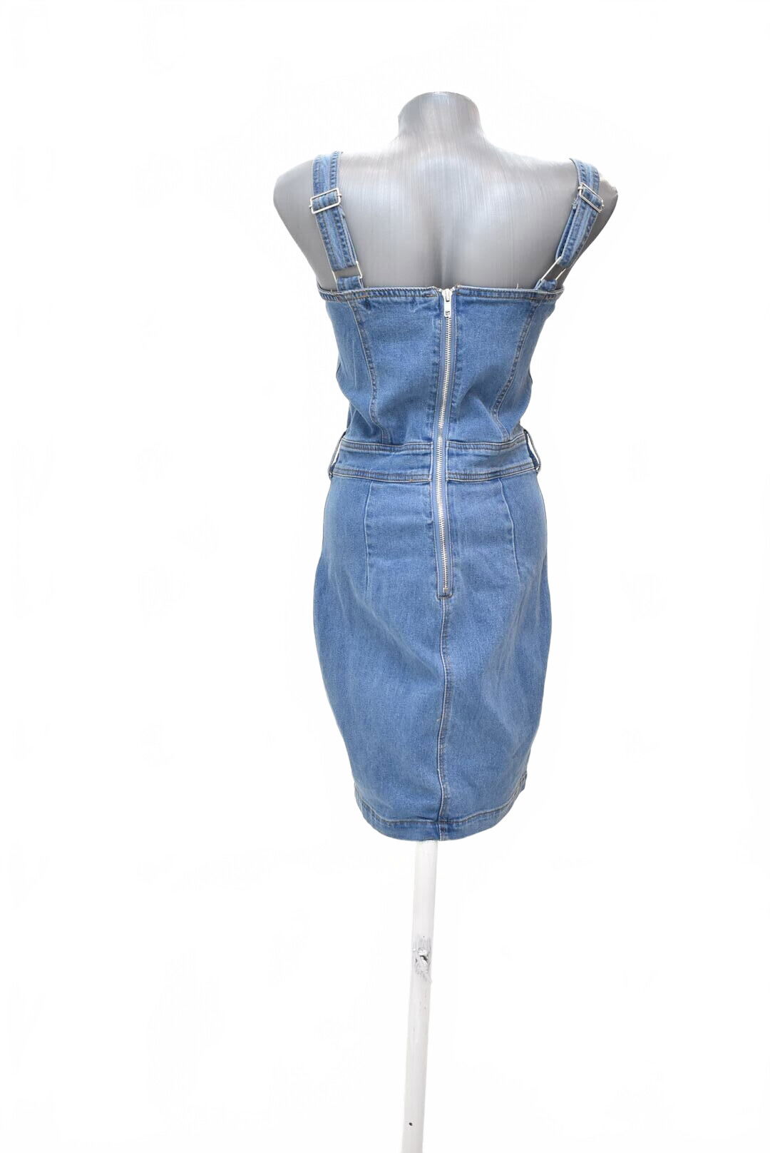 Dámské šaty Missguided, barva denim, velikost 38