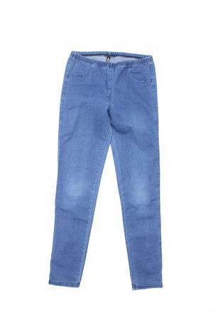 Dívčí kalhoty Calzedonia, barva denim, velikost 11-12 r