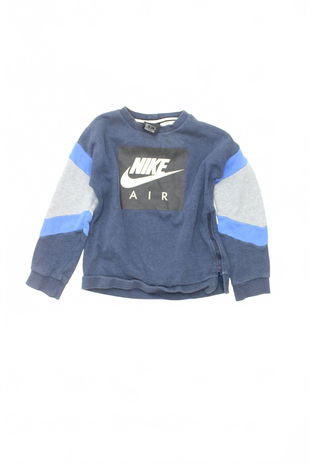 Chlapecká mikina Nike bez potisku, barva vícebarevná, velikost 134