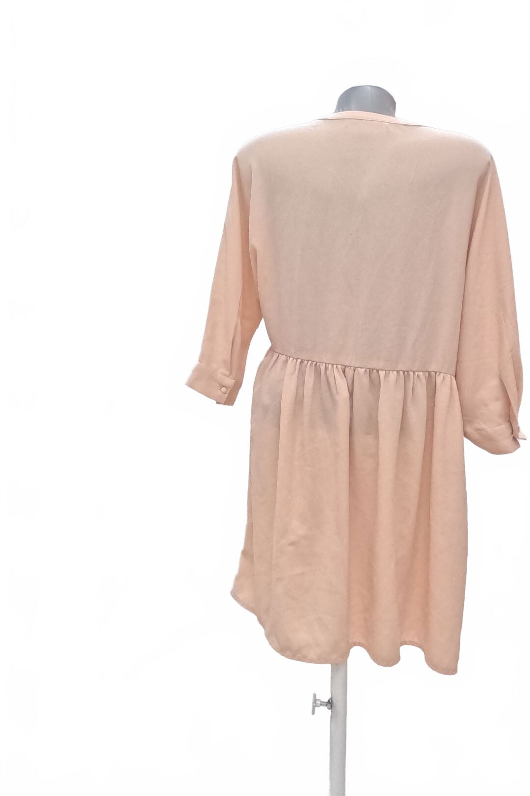 Dámské šaty Vero Moda, barva béžová, velikost S